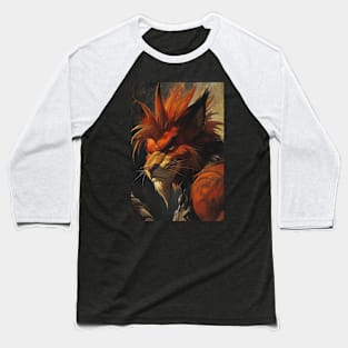 FF7 Rebirth Red XIII Baseball T-Shirt